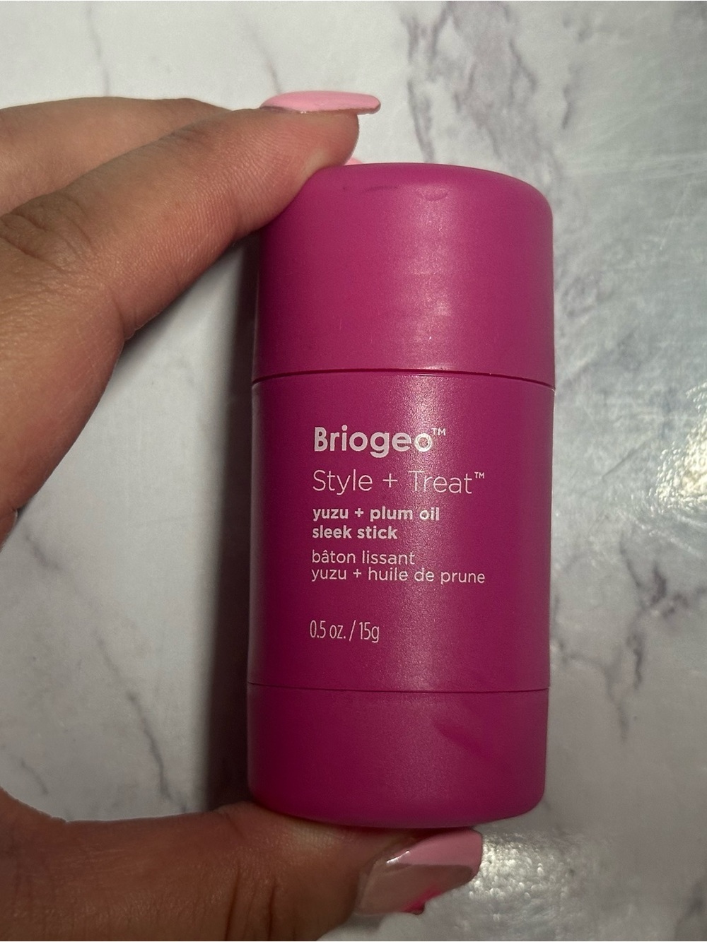 Briogeo Pink Yuzu + Plum Oil Sleek Stick